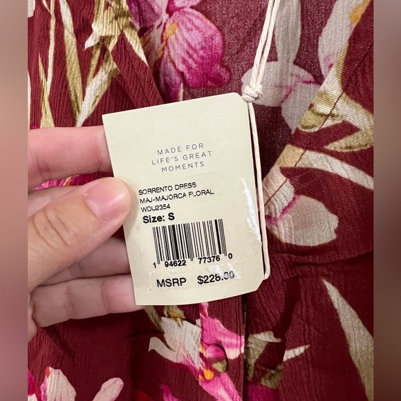 Faherty Sorrento Print Maxi Dress - Size S - NWT - Picture 6 of 9